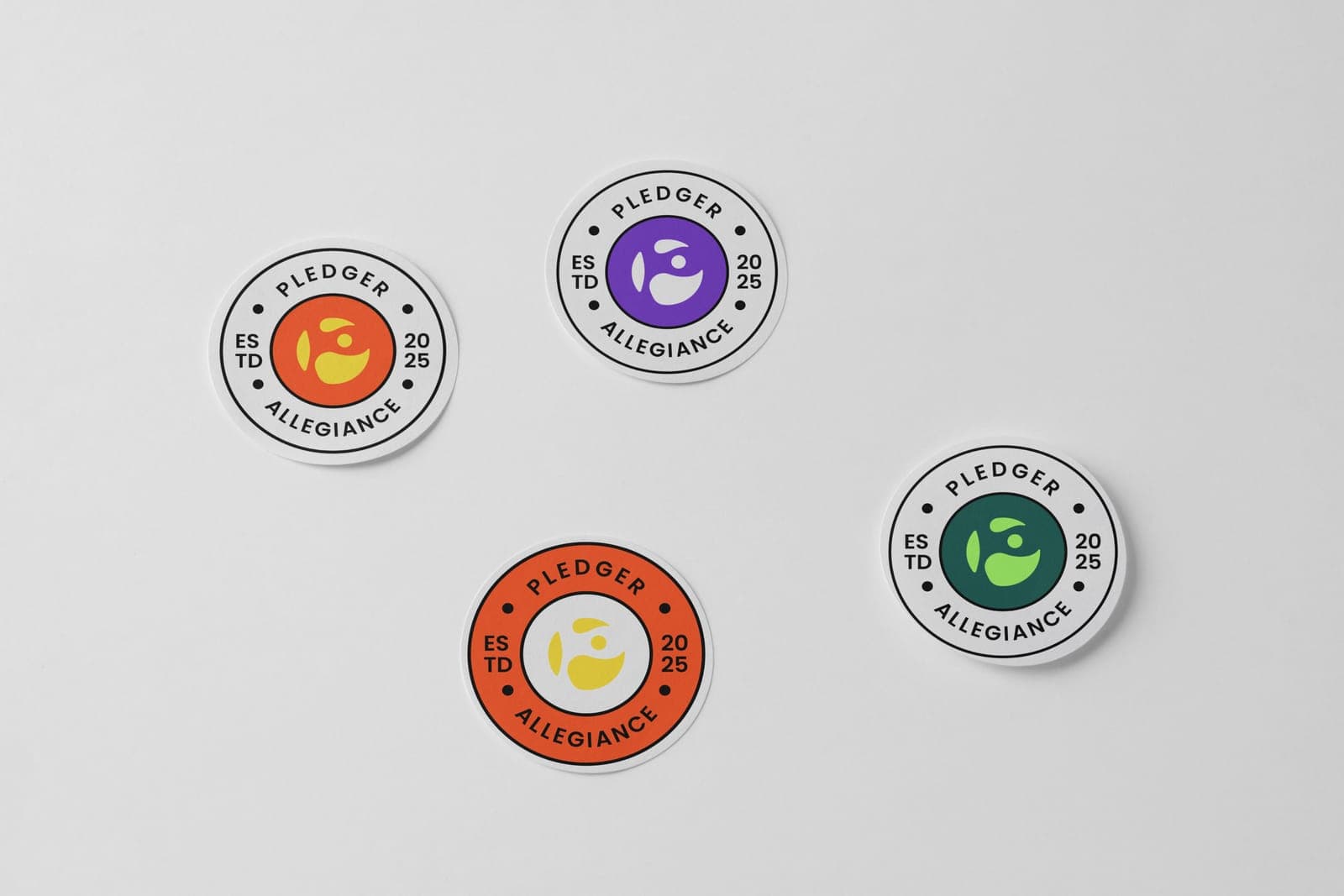 Pledger — Brand identity